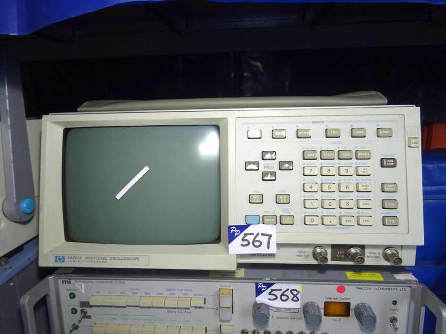 HP 54201A digitising oscilloscope - lot located at...