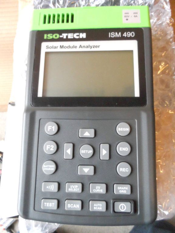 ISOTECH ISM490 solar panel analyser (boxed & unuse...