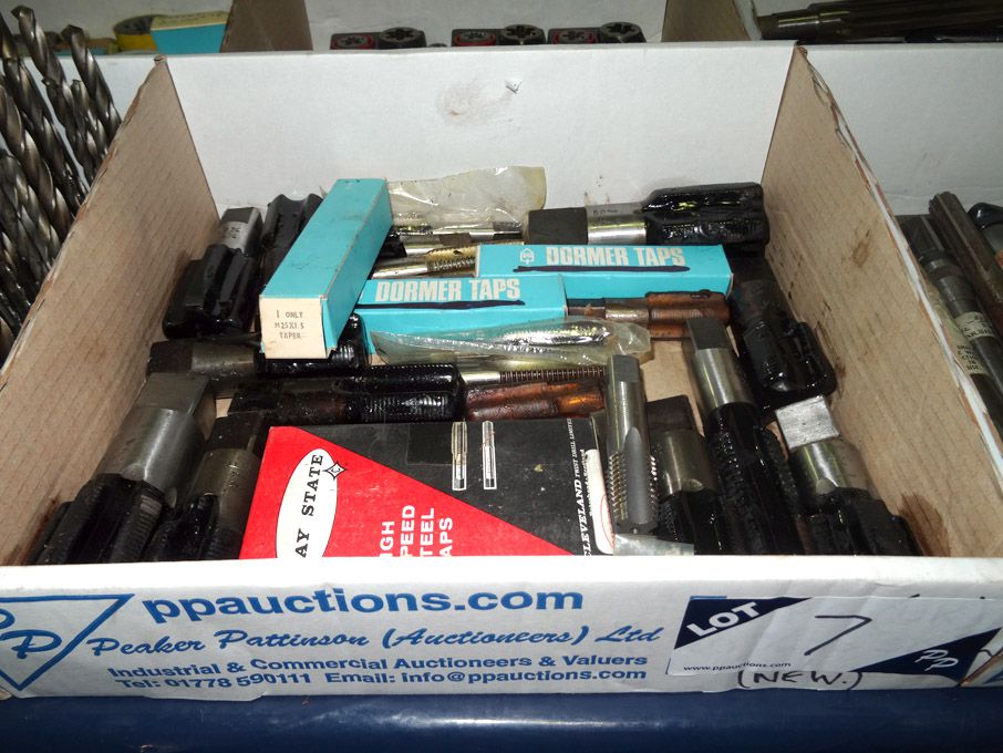 Qty UK taps, 20 to 50mm (unused) - lot located at:...
