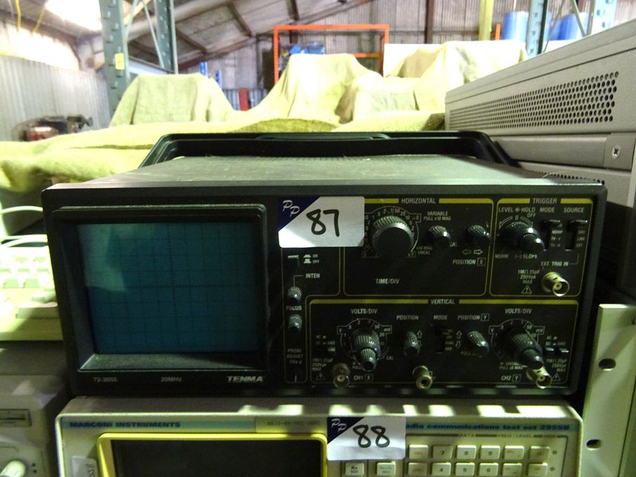 Tenma 72-3055 oscilloscope, 20MHz - lot located at...
