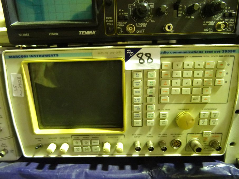 Marconi 2955B radio communications test set, type...