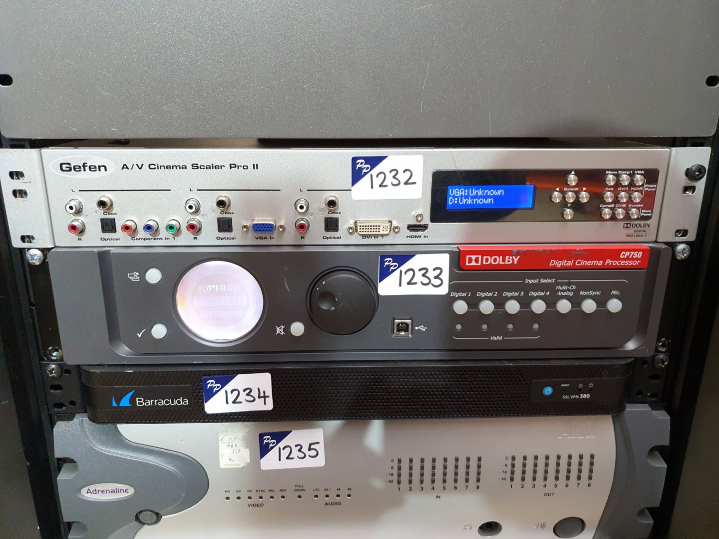 Dolby CP750 digital cinema processor