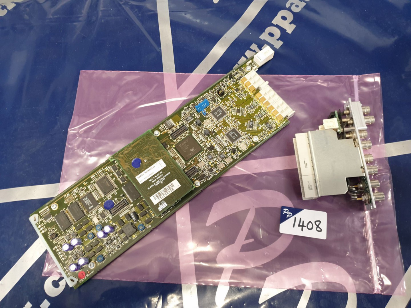 Snell IQSYN21 front & rear cards
