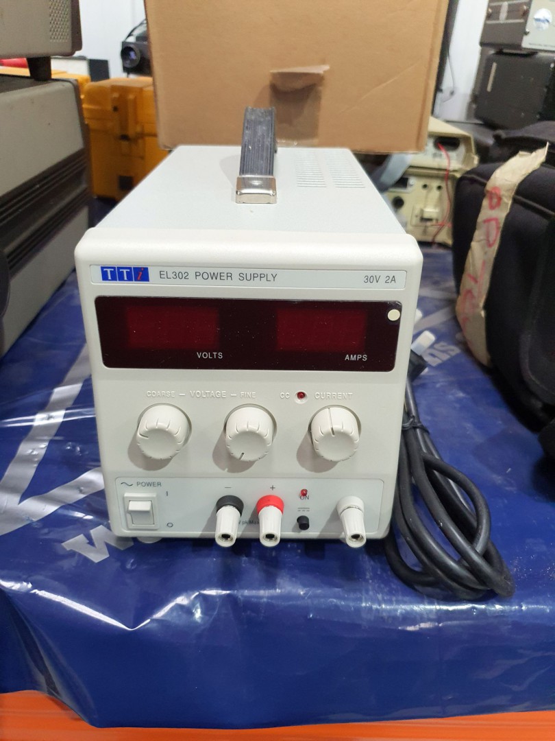 TTI EL302 PSU, 0-30v, 0-2A with manual (boxed & un...