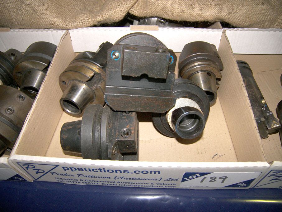 Qty various Kennametal tool holders etc - Lot loca...