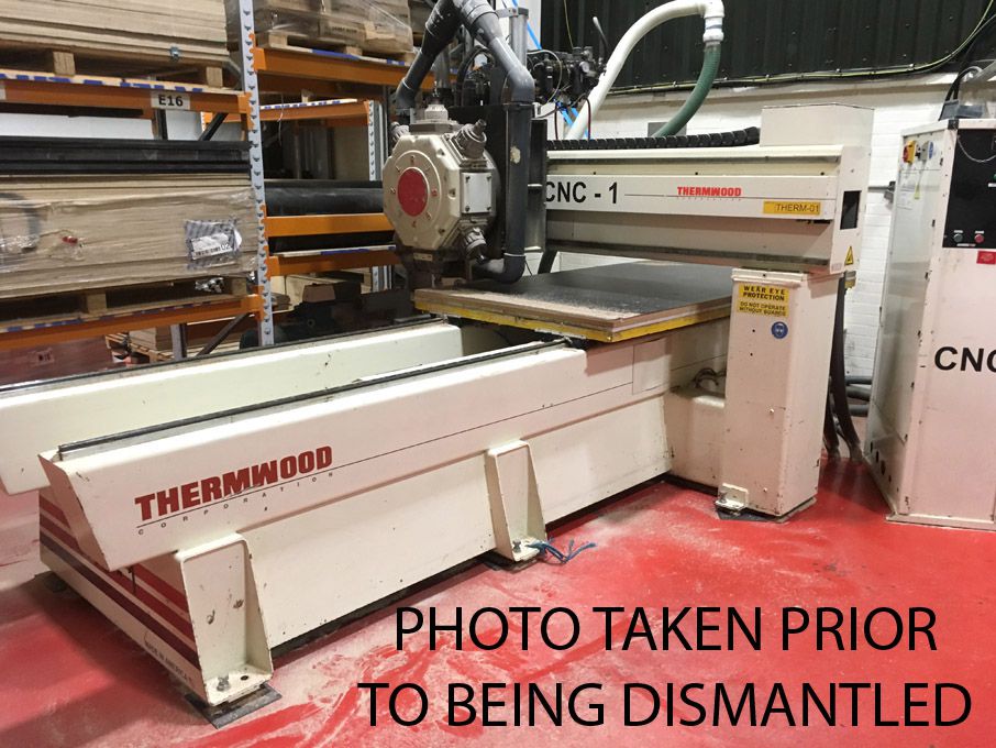 Thermwood C40 CNC 3 axis router, 96x48" bed, singl...