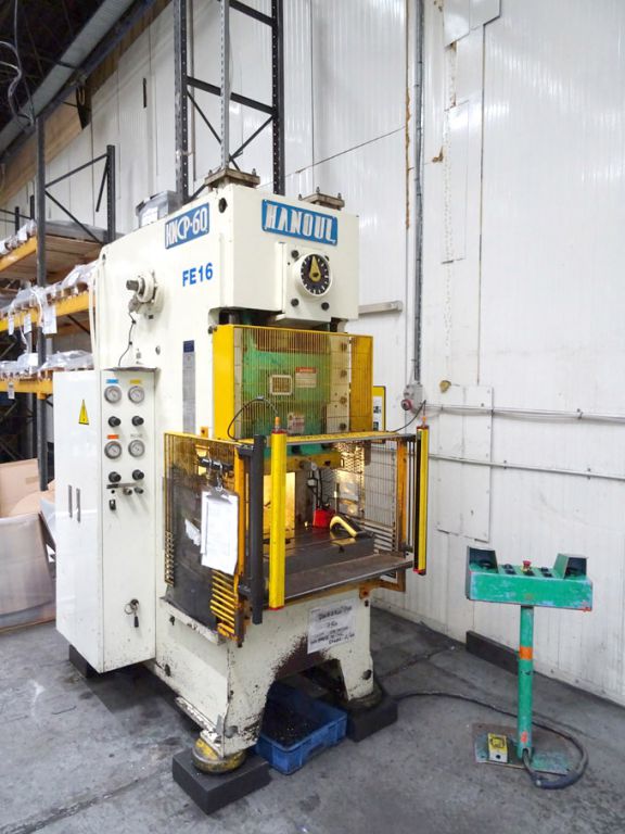 Hanoul HNCP-60 press, 60 ton capacity, 100mm strok...