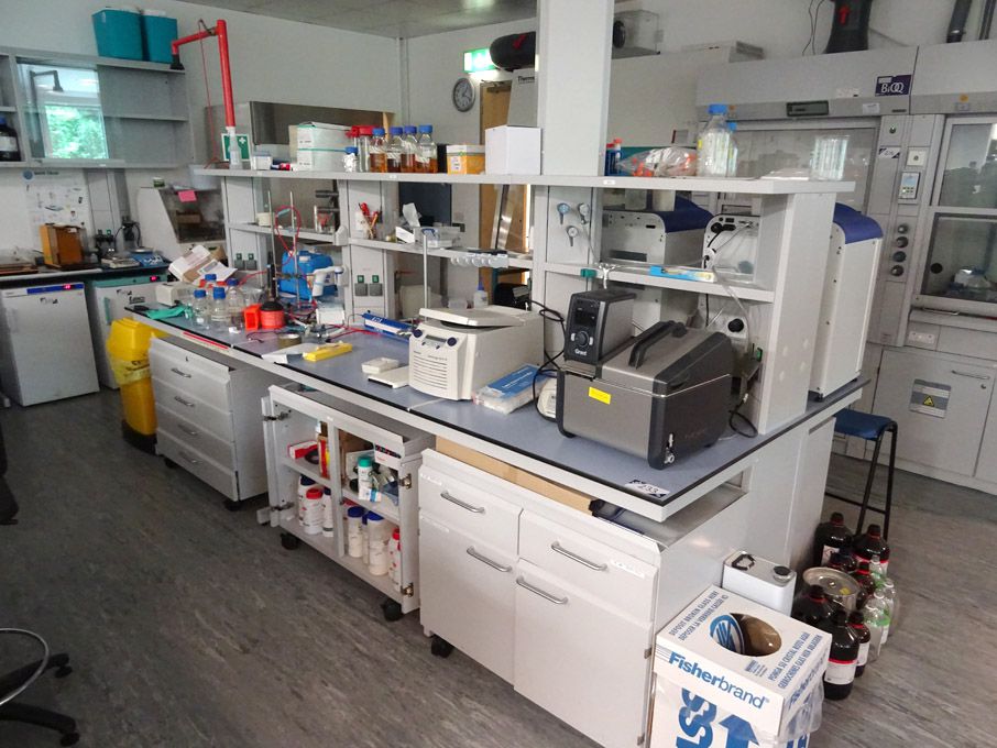 Kottermann laboratory double-sided modular worksta...