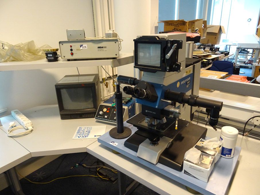 Reichert Polyvar MET microscope with camera & equi...