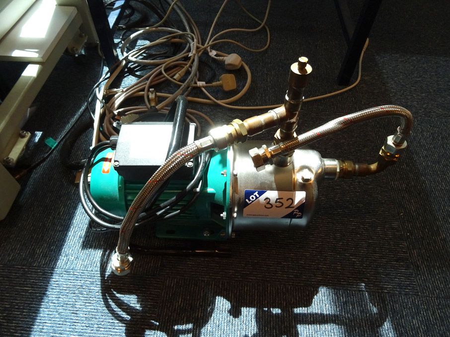Wilo WJ-204-EM/B pump, 4.8m3/hr output, 1.3kW