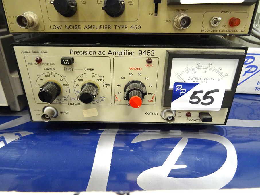 EG + G BrookDeal 9452 precision ac amplifier