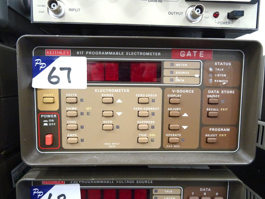 Keithley 617 programmable electrometer
