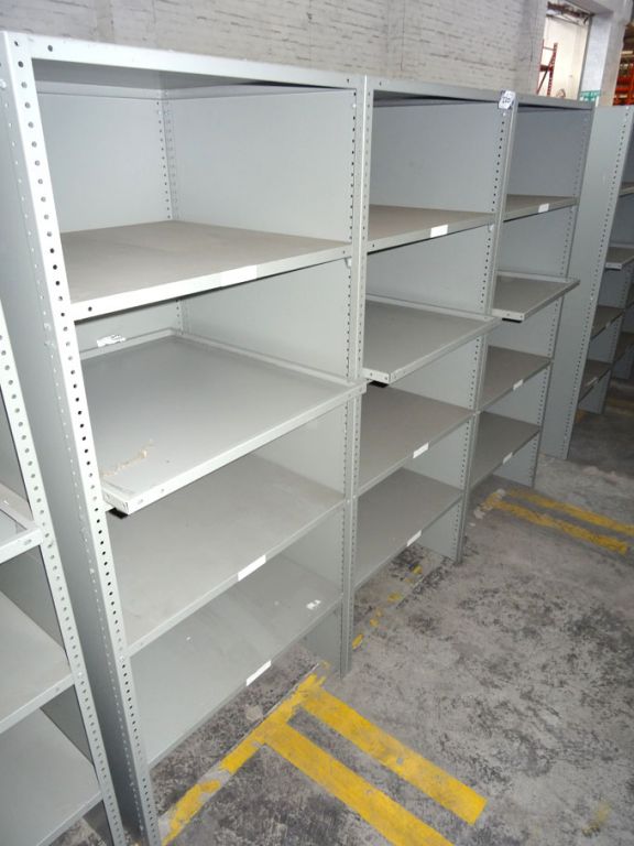 15 bays light duty storage racking, multishelf, 84...