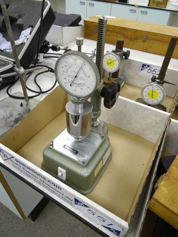 Wallace rubber hardness tester