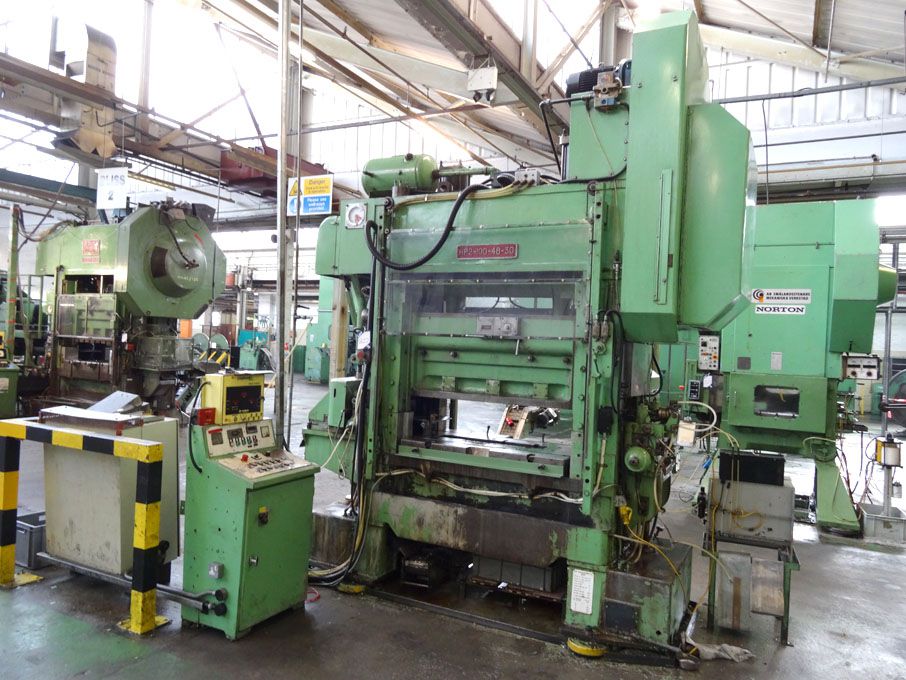 Bliss HP2-100-48- 30 mechanical press, 100 ton, 48...