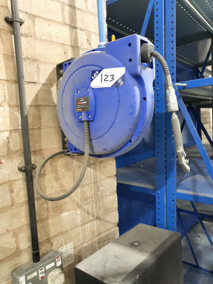 Reel Works L705102 air hose reel, 10m