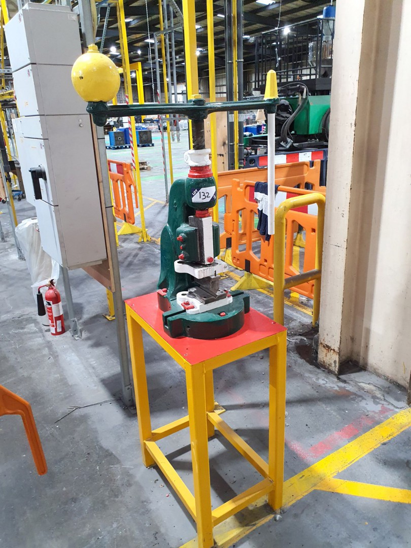 Denbigh 4 fly press on metal stand