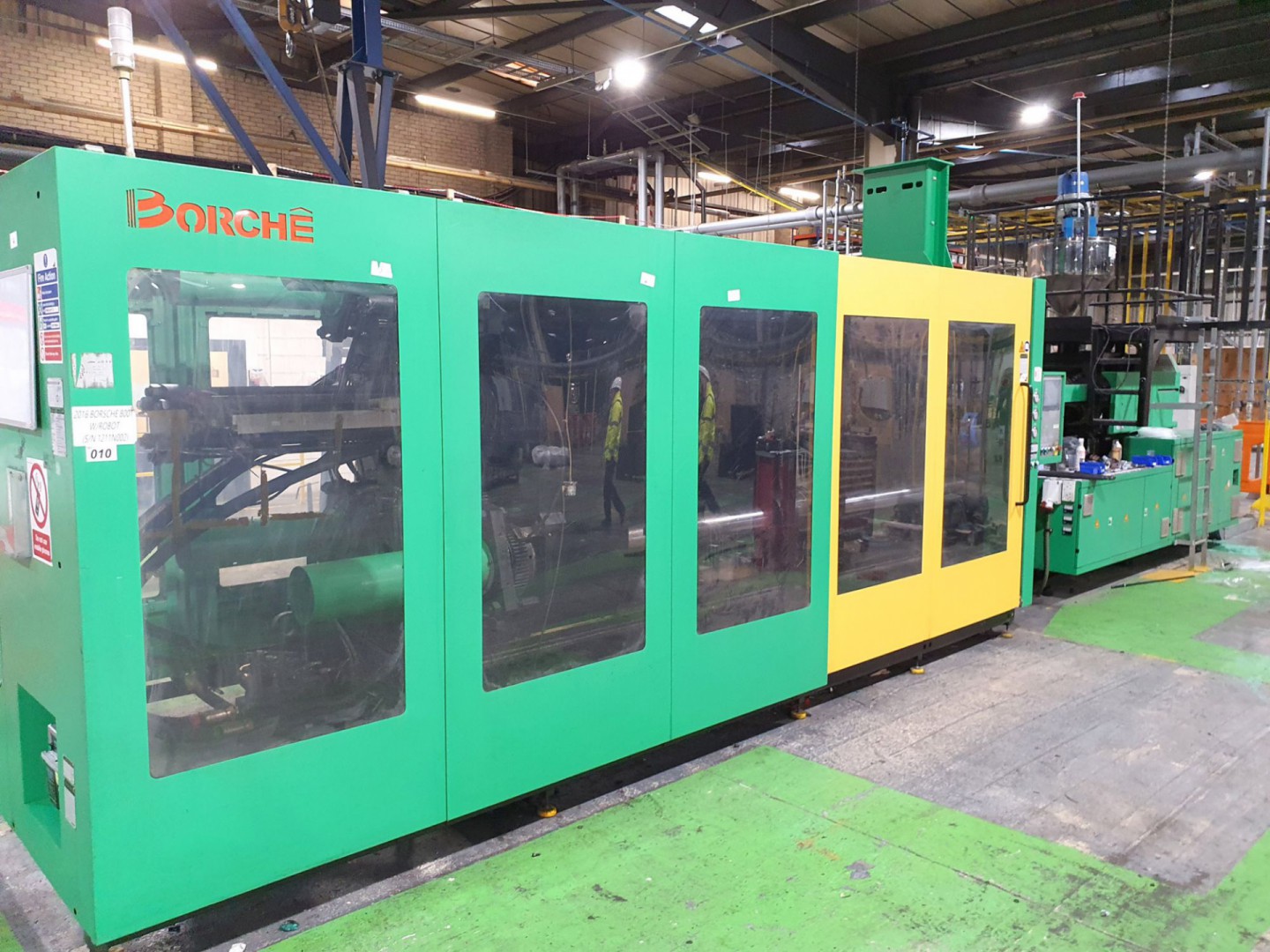 Borche BS800-III 8000KN horizontal injection mould...