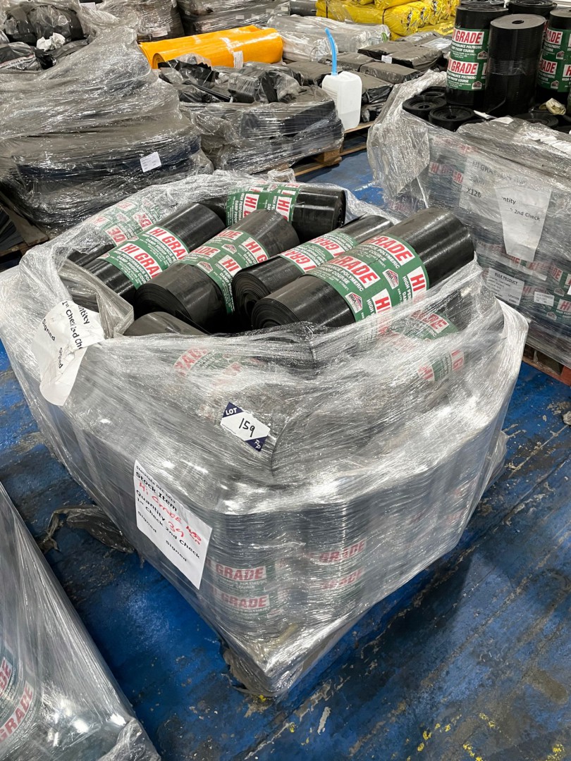 39 rolls approx 450mm hi-grade damp proofing on pa...