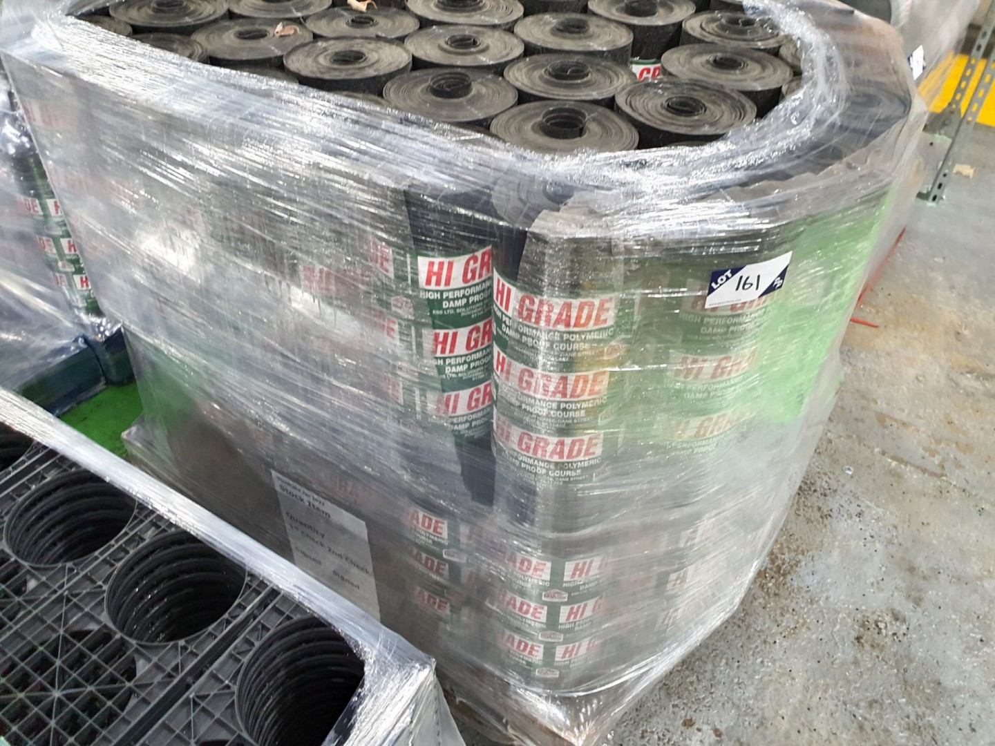 80 rolls approx 450mm hi-grade damp proofing cours...