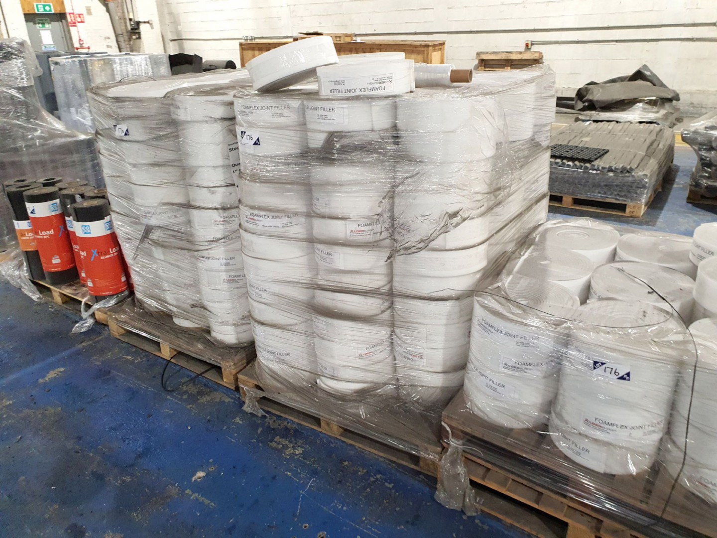 Large Qty various Alderburgh foamflex joint filler...