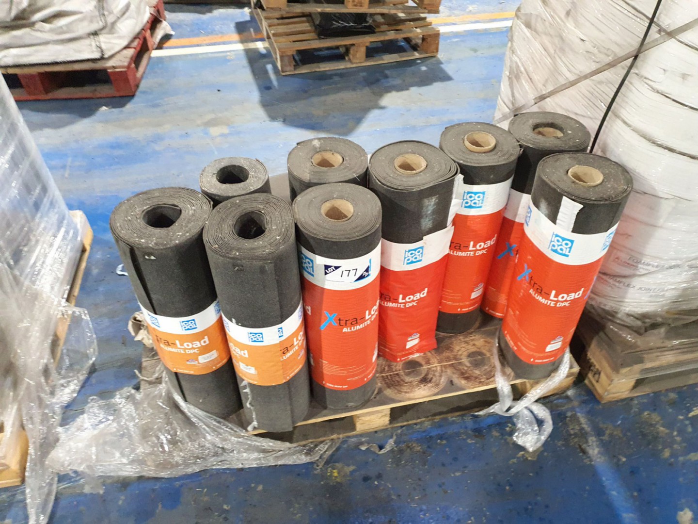 12x various Icopal xtra load alumite DPC felting o...