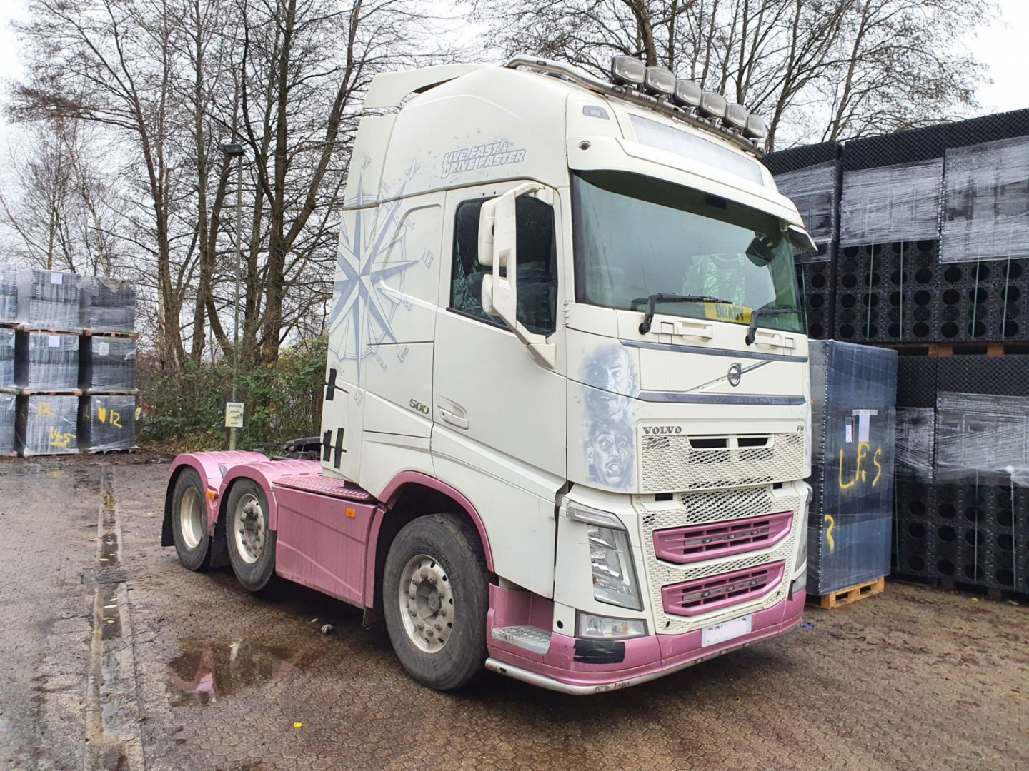 Volvo FH500 6X2T PA XHSL tractor unit, automatic,...