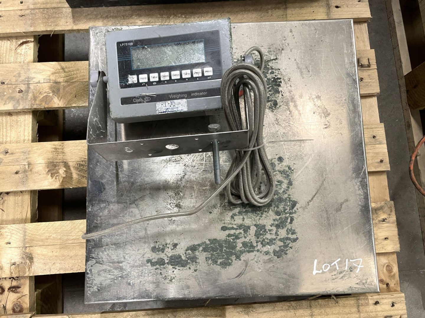 MK Scales LP7628B digital platform scales, 150kg c...