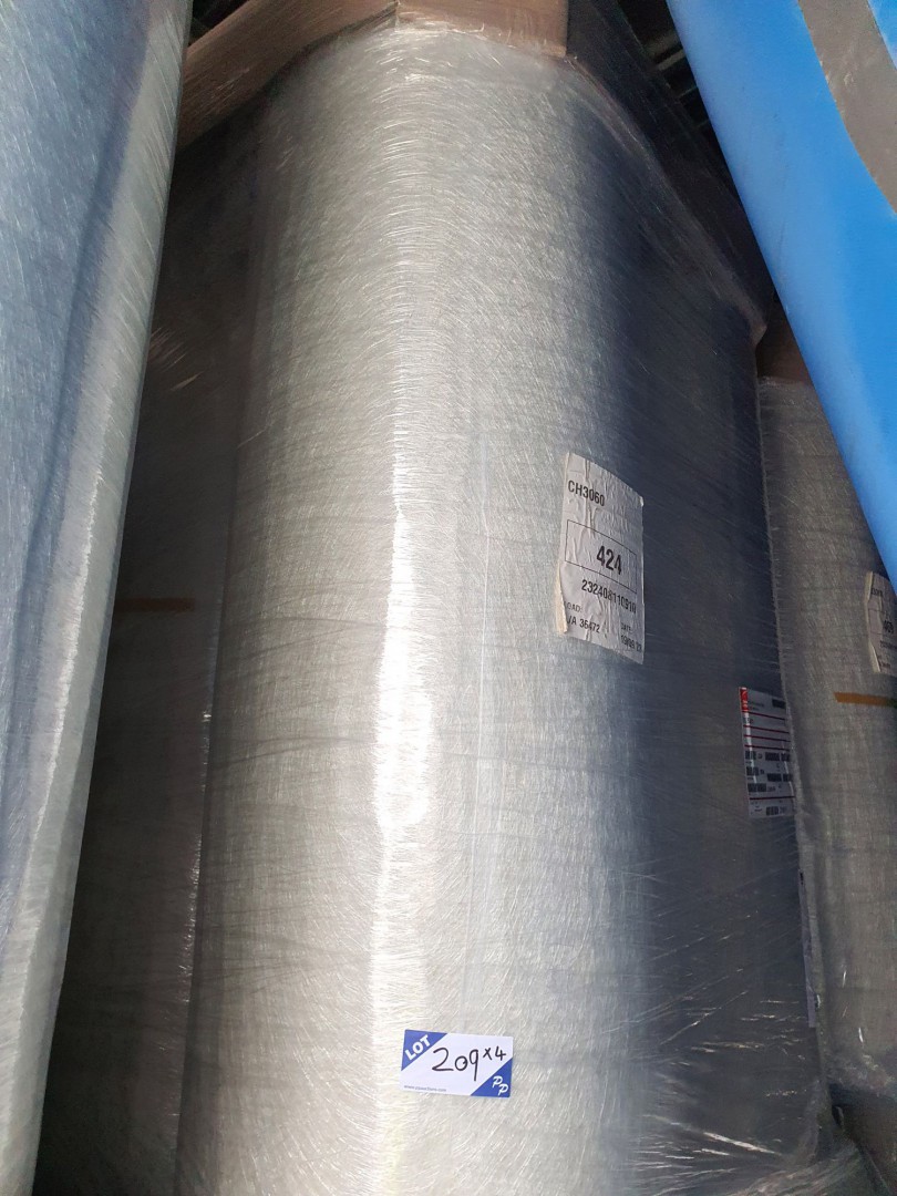 6 pallets, 4 rolls per pallet, Owens Coring FM U52...