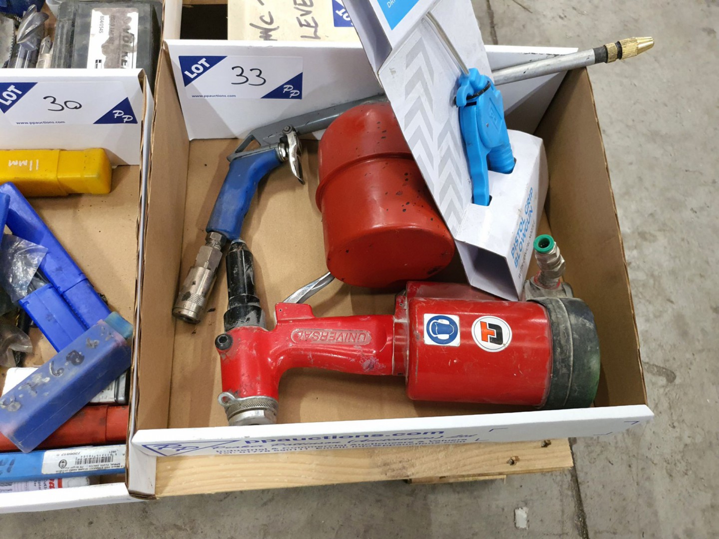 Pneumatic rivet gun, air blow guns etc