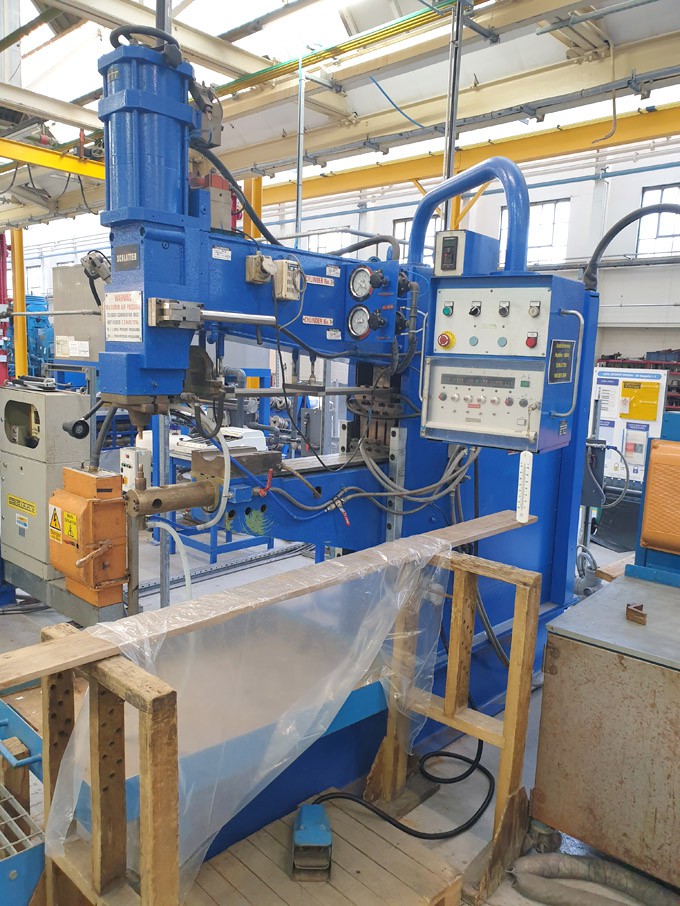 Schlatter GN32737722 130kva spot welder, 1050mm th...