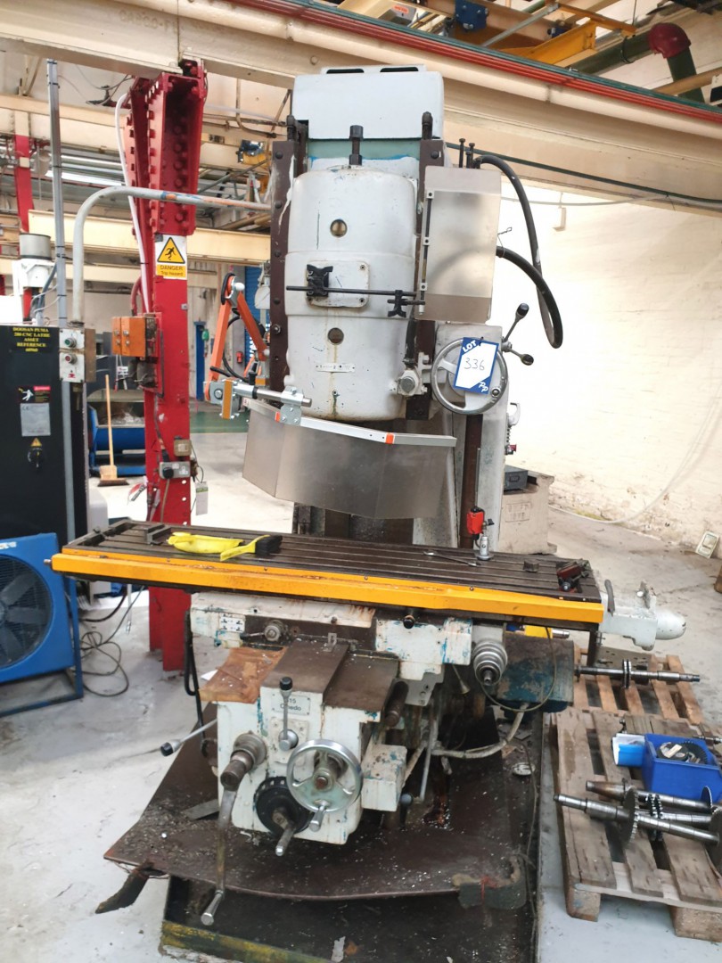 Cincinnati Milacron Cinedo 315 HD vertical mill, 1...
