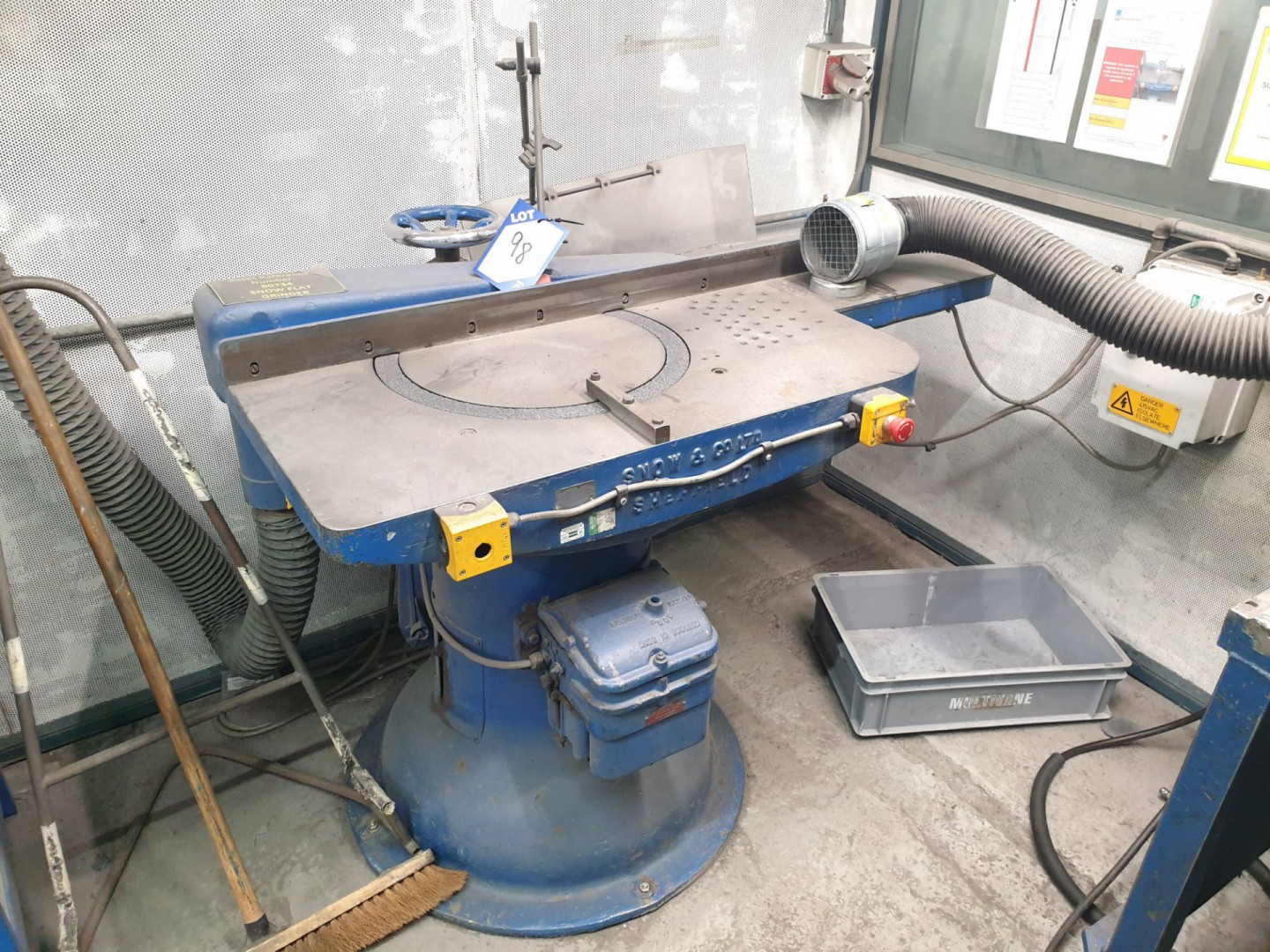 Snow 20" horizontal rotary grinder