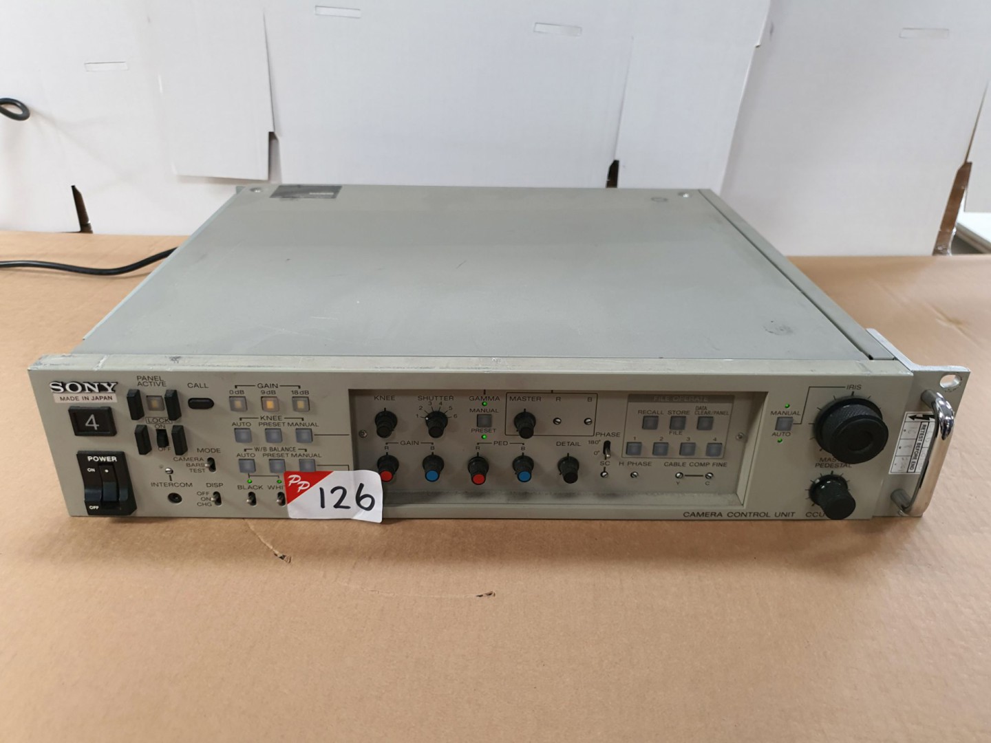Sony CCU-M7 camera control unit