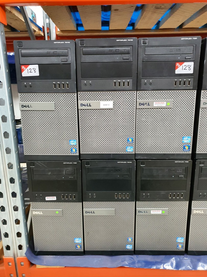 6x various Dell PCs inc: OptiPlex 7010, 790 etc