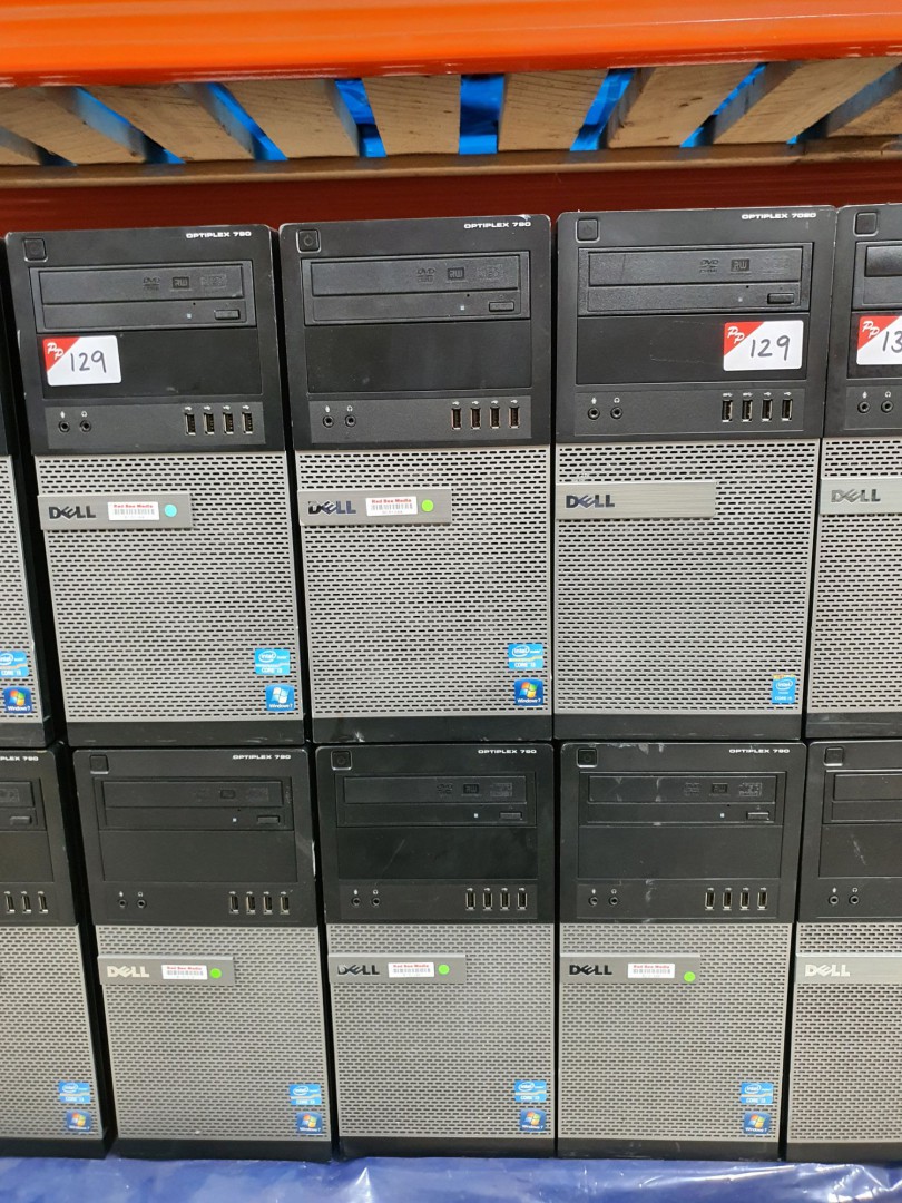 6x various Dell PCs inc: OptiPlex 7020, 790 etc