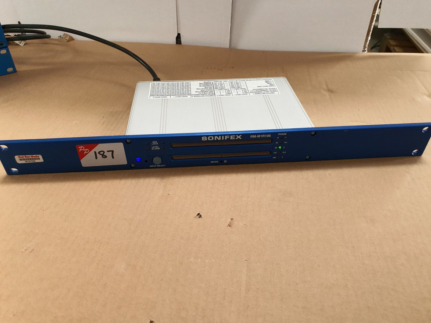 Soniflex RM-MIR106 reference monitor 1-2 stereo me...