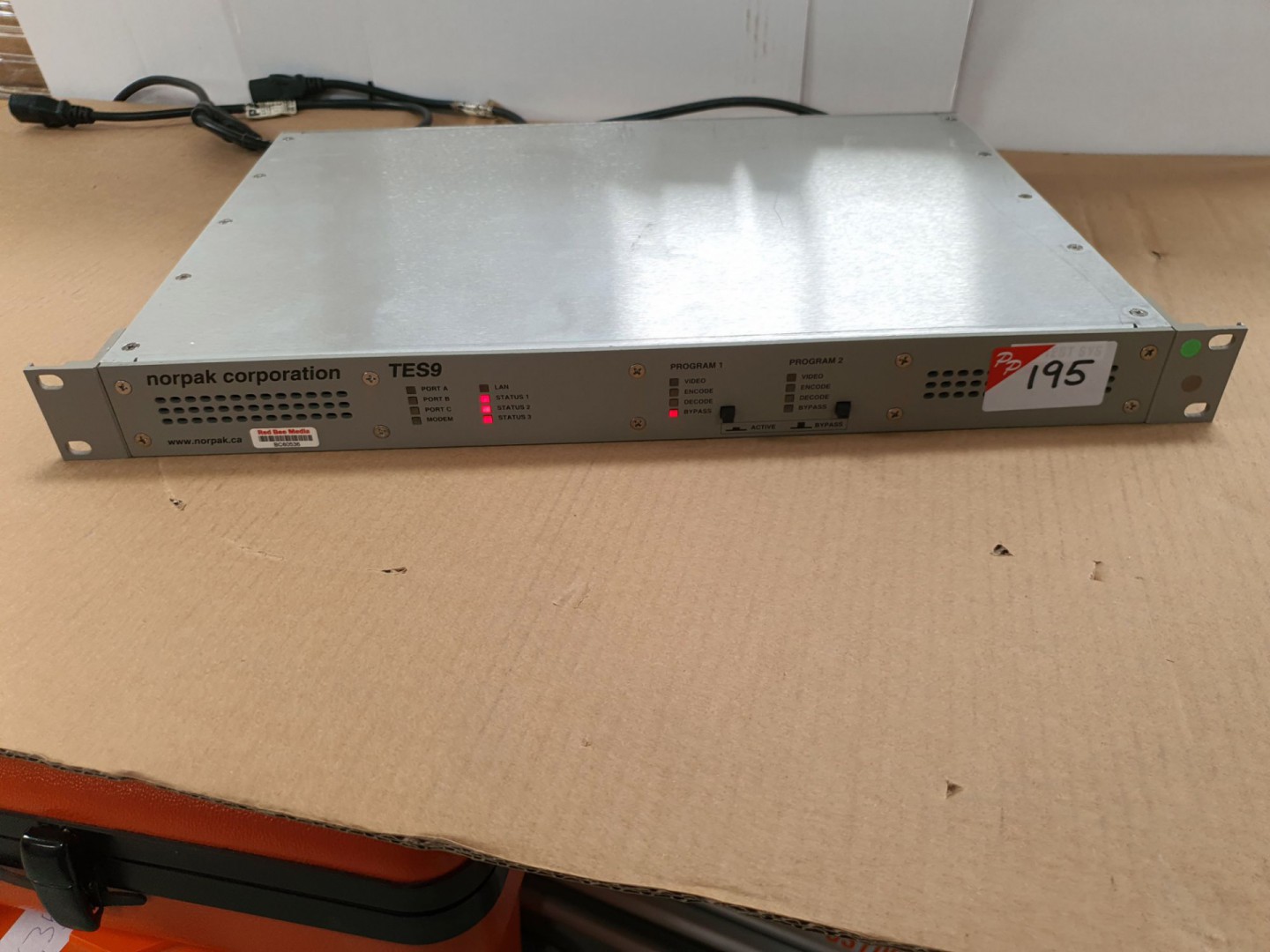Norpak TES9 HD/SD-SDi Vanc processor
