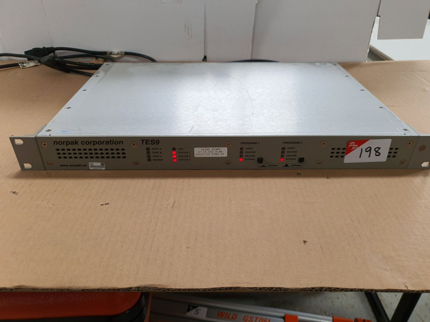 Norpak TES9 HD/SD-SDi Vanc processor