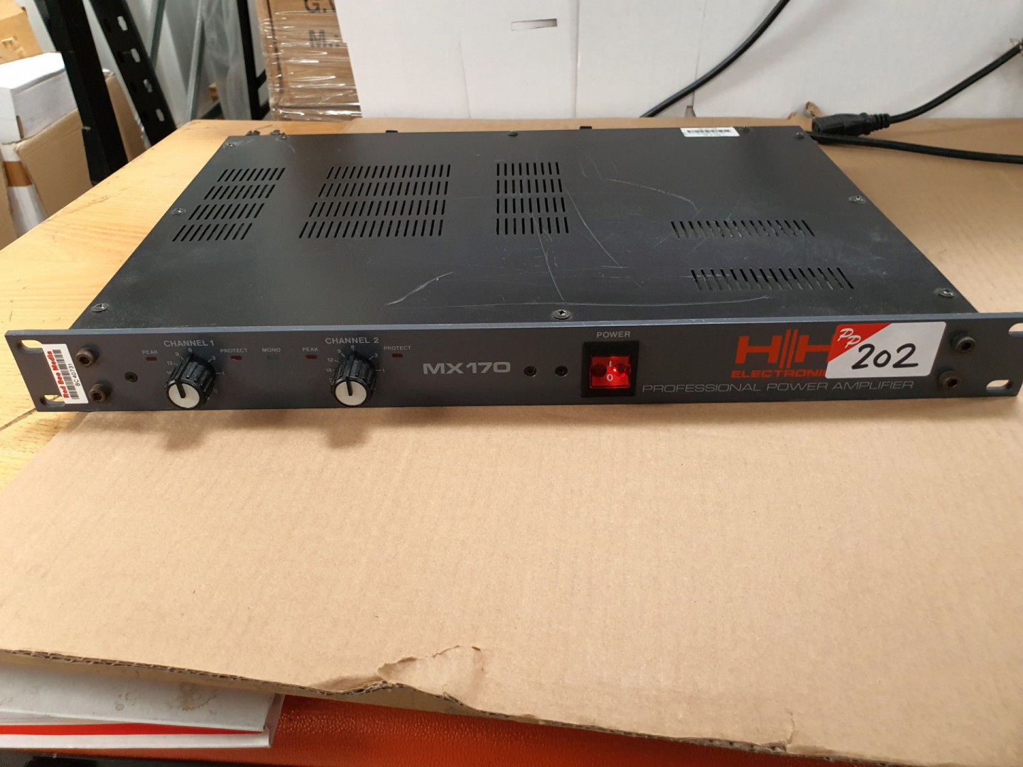 HH Electronics MX170 power amplifier