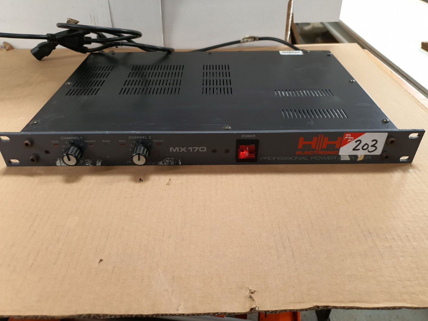 HH Electronics MX170 power amplifier