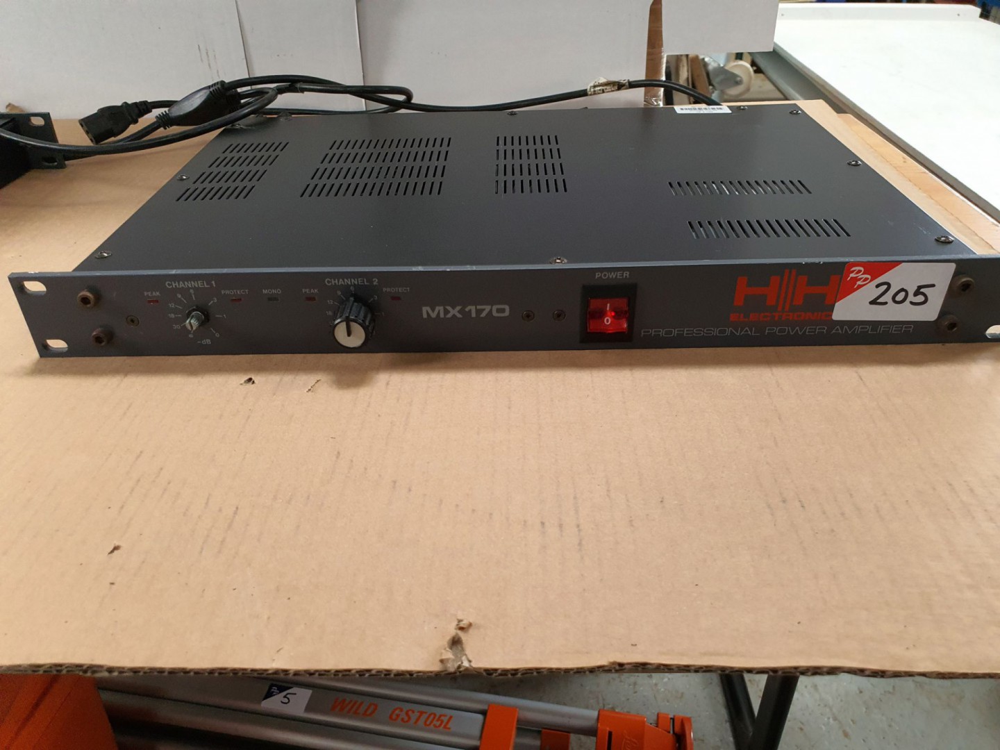 HH Electronics MX170 power amplifier