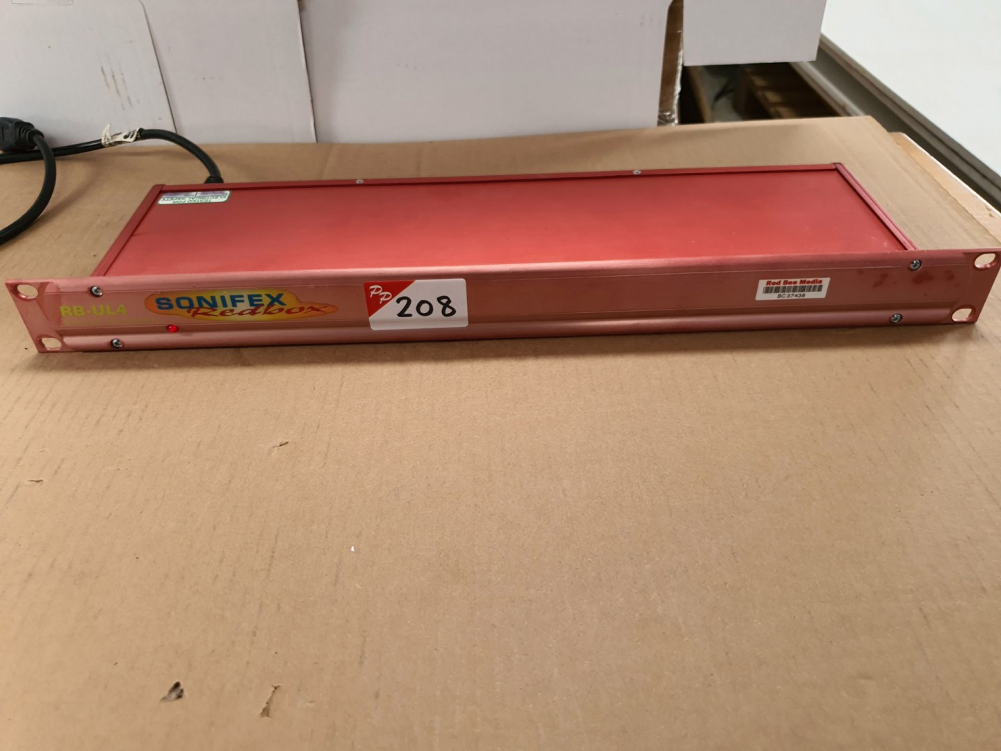 Soniflex Redbox RB-UL4 quad unbal-bal converter