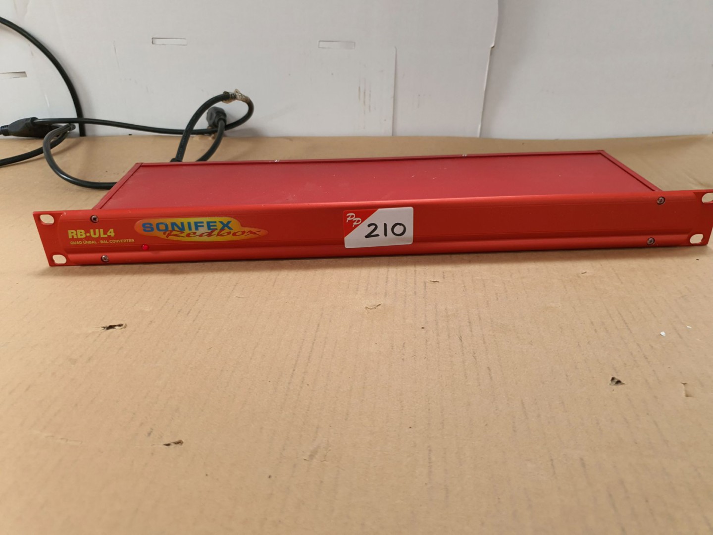 Soniflex Redbox RB-UL4 quad unbal-bal converter