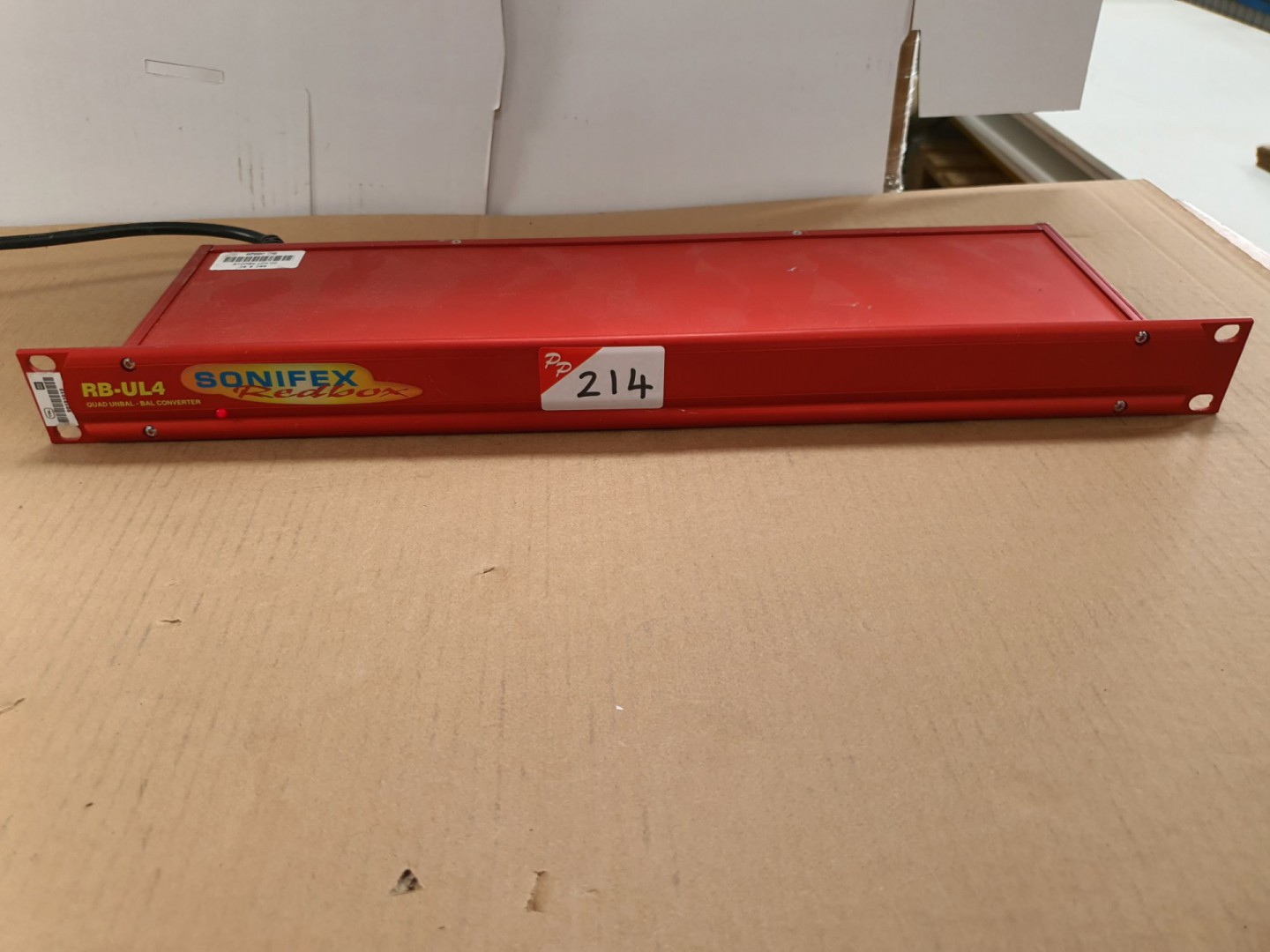 Soniflex Redbox RB-UL4 quad unbal-bal converter