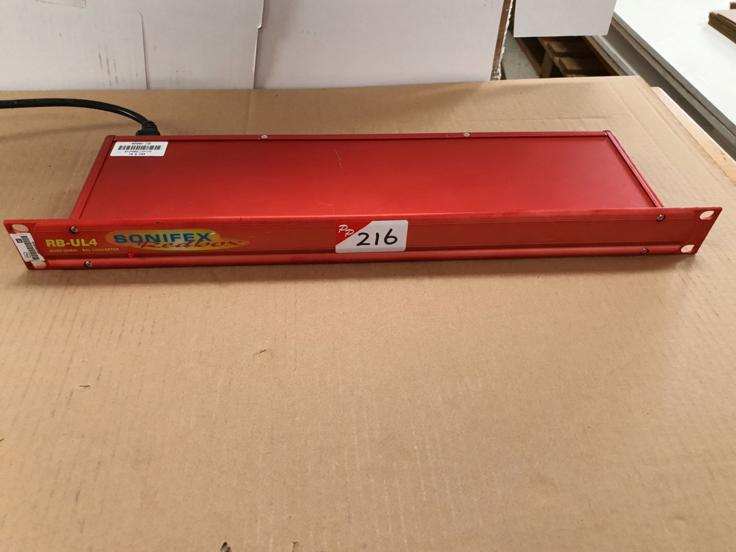 Soniflex Redbox RB-UL4 quad unbal-bal converter