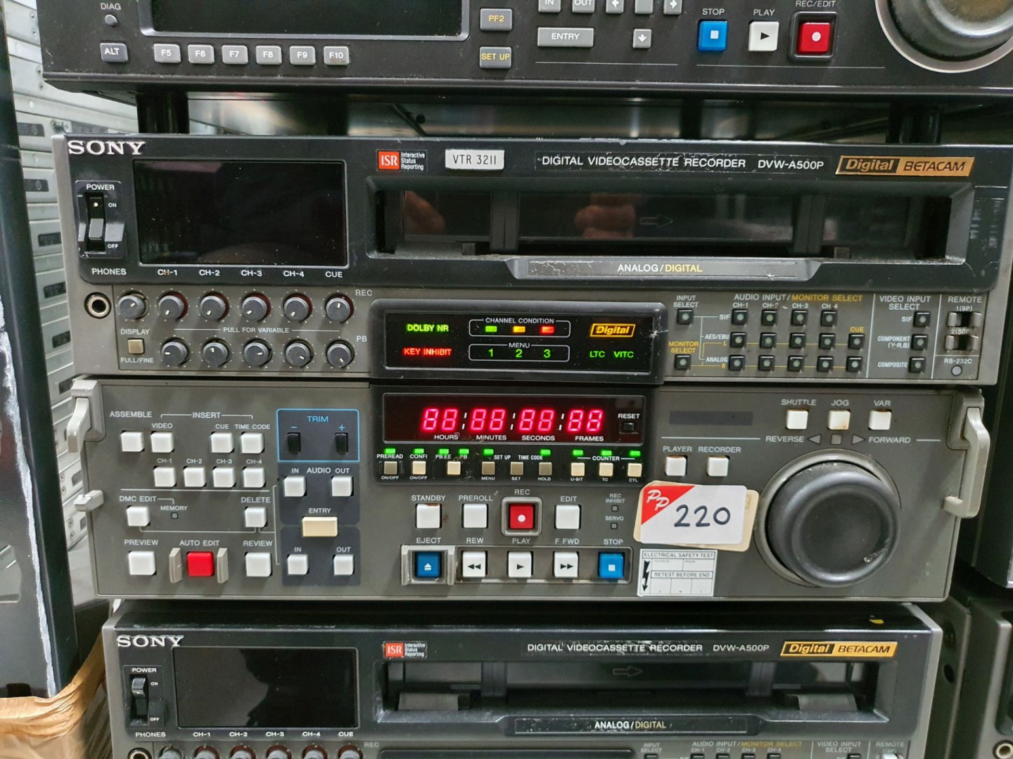 Sony DVW-A500P digital video cassette recorder, H0...