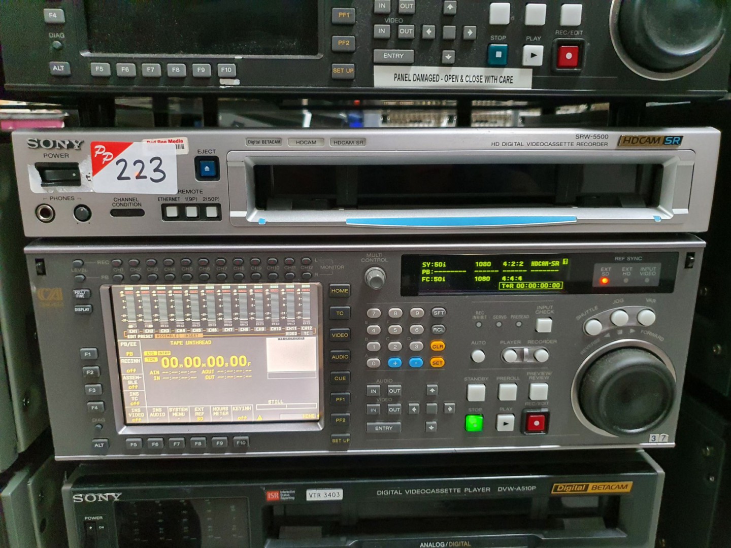Sony SRW-5500 HD digital video cassette recor...
