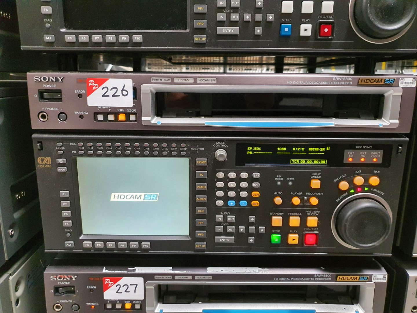 Sony SRW-5800 HD digital video cassette recorder,...
