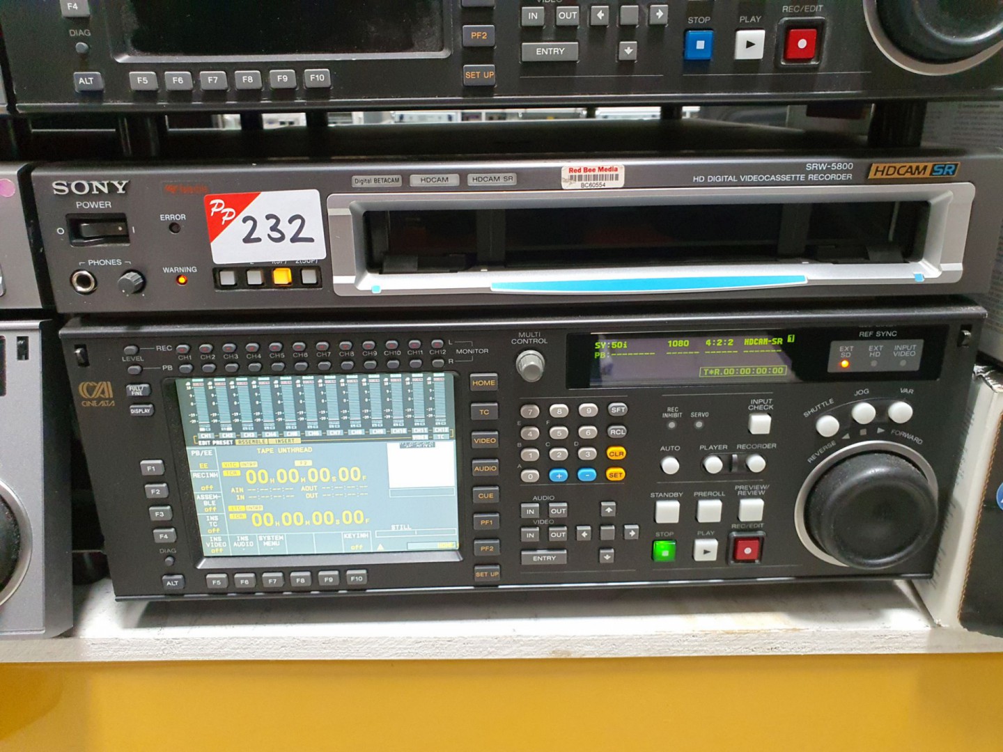 Sony SRW-5800 HD digital video cassette recorder,...
